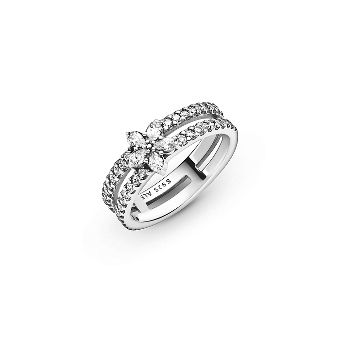 Серебряное кольцо Pandora фото № 28