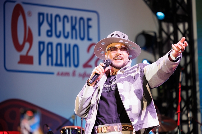 Выступление Филиппа Киркорова на дне рождения «Русского Радио» фото № 1