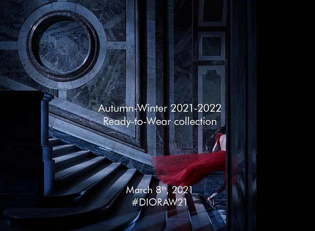 Прямая трансляция показа Dior осень-зима 2021/22