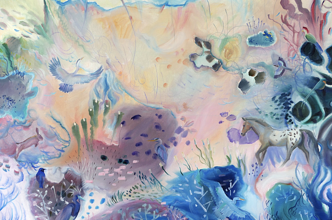 Выставка «Сад света» в галерее Анастасии Постригай фото № 1