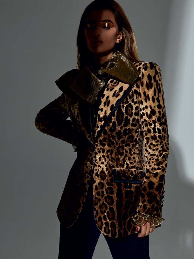 Жакет, блузка, джинсы, все — Dolce  &  Gabbana фото № 3