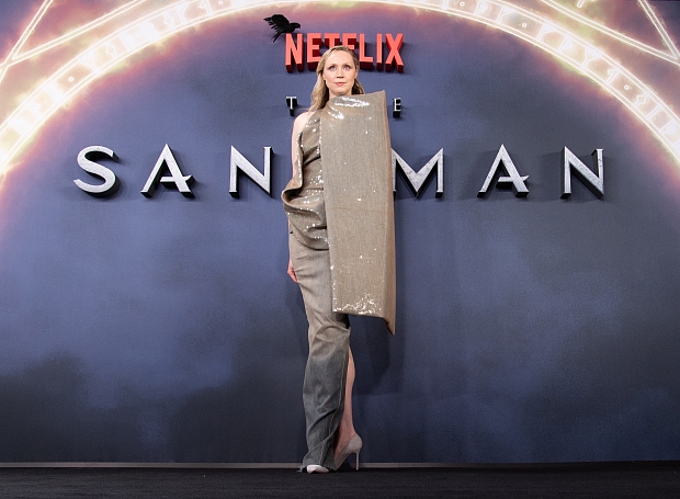 Сказочный выход: Гвендолин Кристи на премьере нового амбициозного проекта Netflix «Песочный человек»