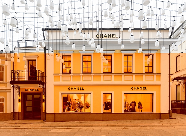 Chanel открыли временный бутик в Столешниковом переулке