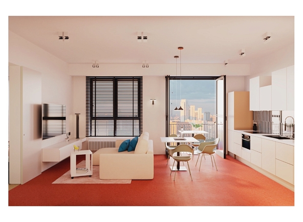 Дизайнер Борис Денисюк — о том, как из типовой квартиры в новостройке сделать авангардное и функциональное помещение