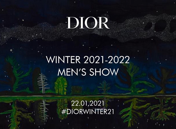 Прямая трансляция показа Dior Men осень-зима — 2021/22