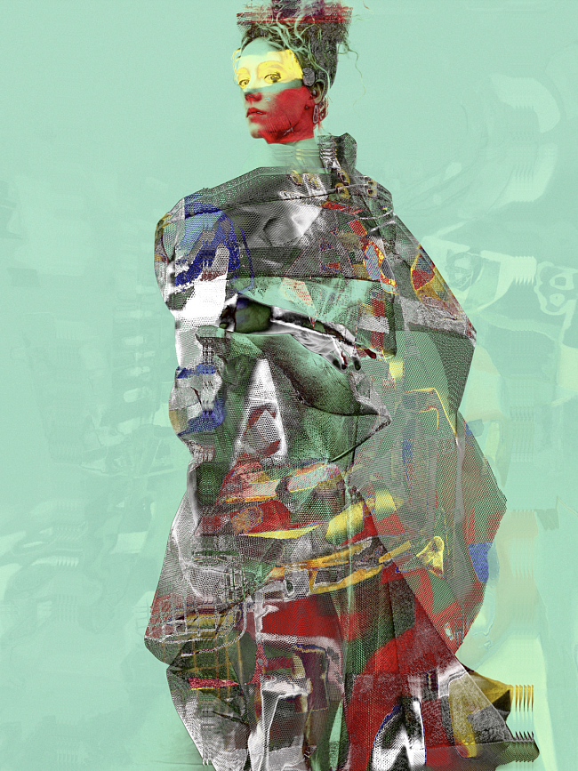 Анастасия Талызина. Из серии «Музы». Смешанная техника, 2025 фото № 7