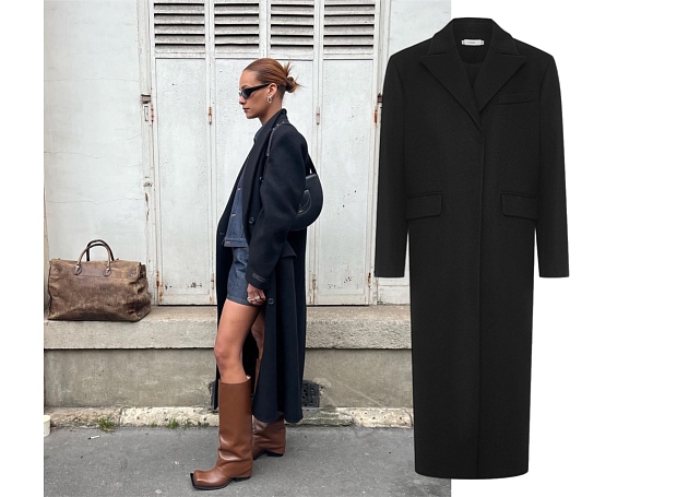 10 идеальных черных пальто на разный бюджет 