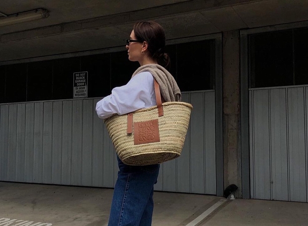 12 соломенных сумок, которые можно носить в городе — проверено инфлюенсерами