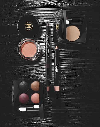 В стиле Кубрика: новая коллекция макияжа для глаз Chanel фото № 1