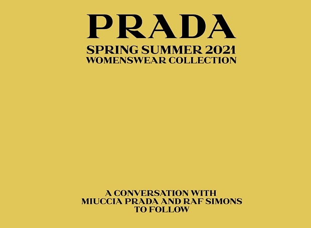 Прямая трансляция показа Prada весна-лето — 2021