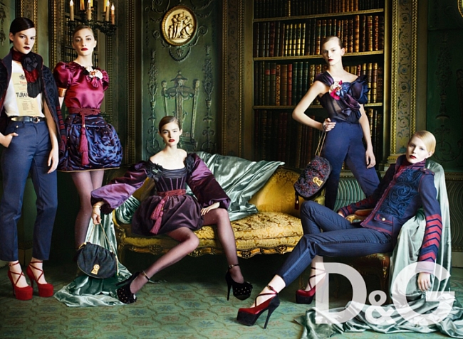 Рекламная кампания диффузной линии Dolce&Gabbana D&G, осень-зима 2010/2011 фото № 5