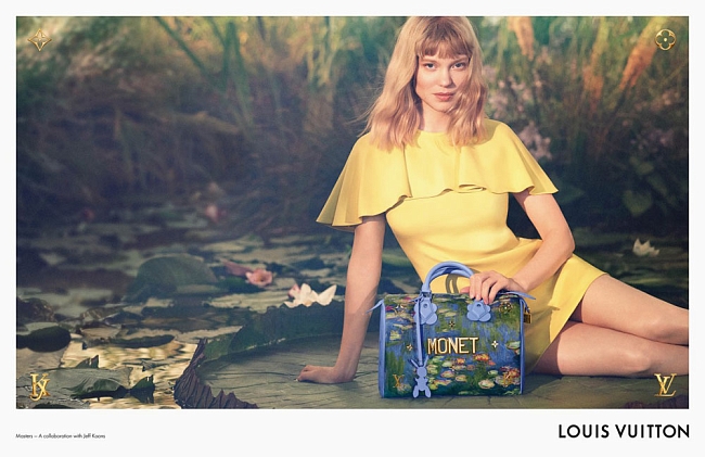 Рекламная кампания коллаборации Louis Vuitton и Джеффа Кунса фото № 9