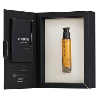 Набор из антивозрастного эликсира с золотом № 302 и золотых масок Sofia Bertrand фото № 4