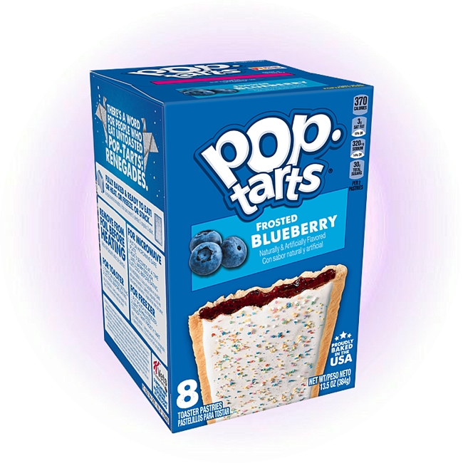Печенье Frosted Blueberry, Pop.tarts фото № 6
