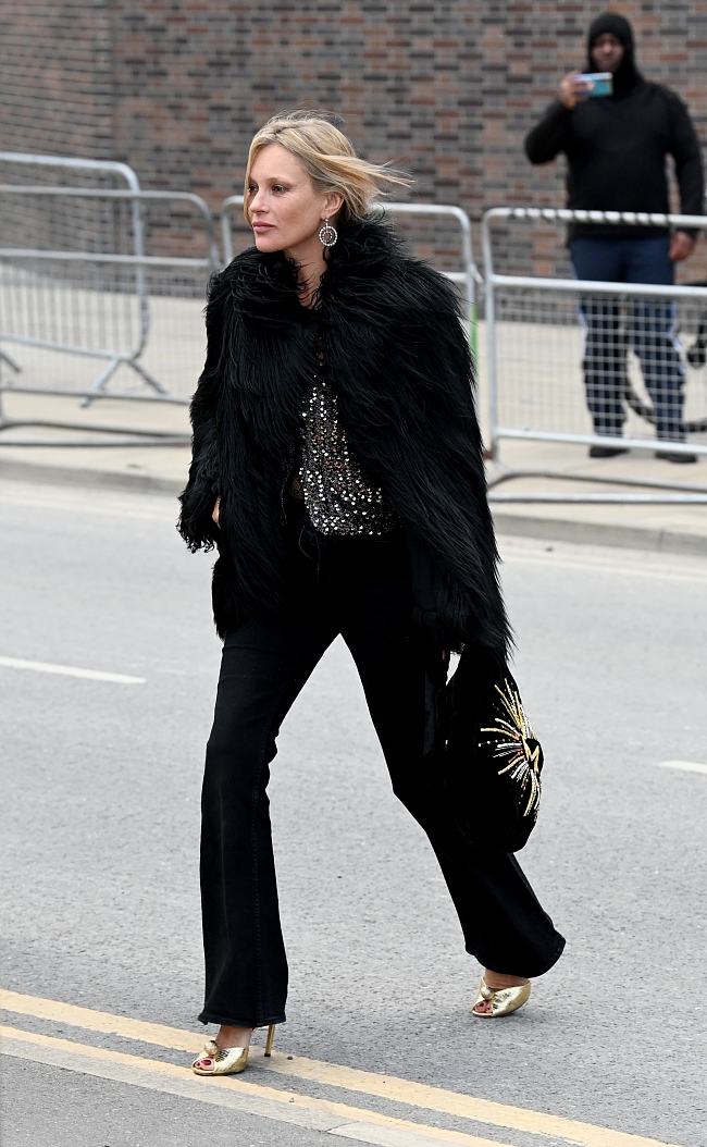 Кейт Мосс перед премьерой голографического шоу ABBA Voyage в Лондоне фото № 1