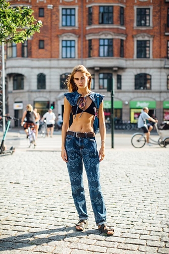 Street Style: главные тренды на Неделе моды в Копенгагене фото № 13