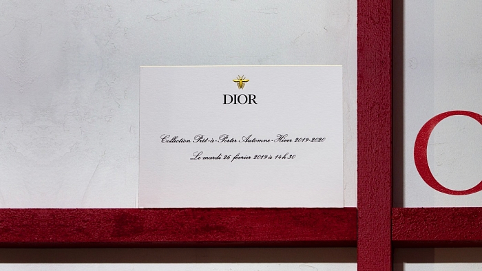 Прямая трансляция показа Dior Autumn-Winter 2019/2020 фото № 1