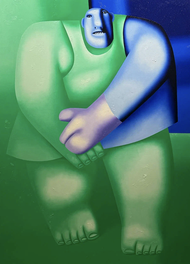 Целков О.Н. «Прогулка», 1997 г. фото № 2