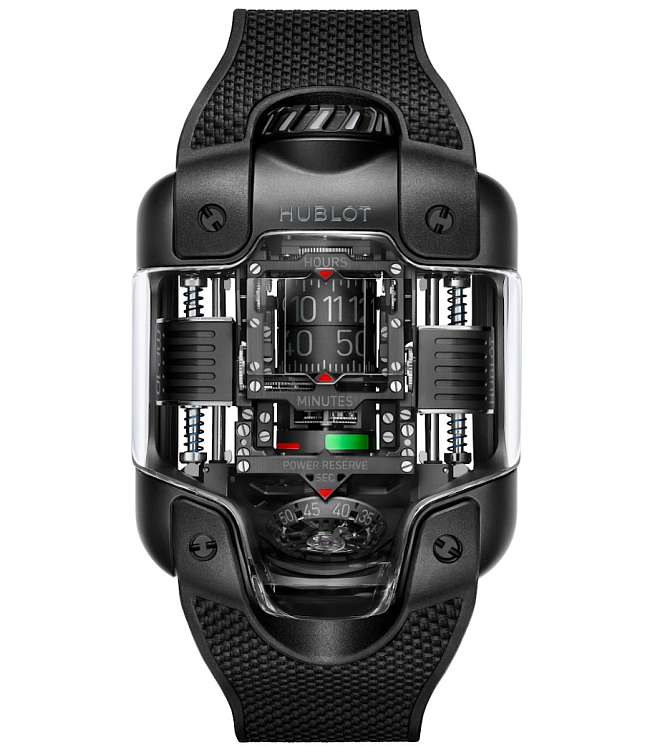 Hublot обновляет модель MP-10 Tourbillon Weight Energy System фото № 4