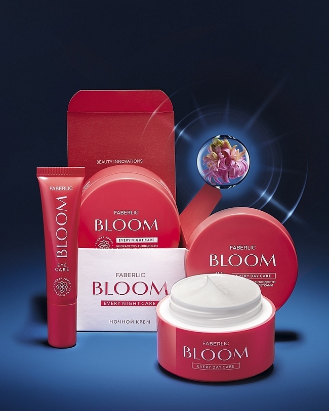 Марка Faberlic выпустила коллекцию средств ухода за лицом Bloom фото № 4