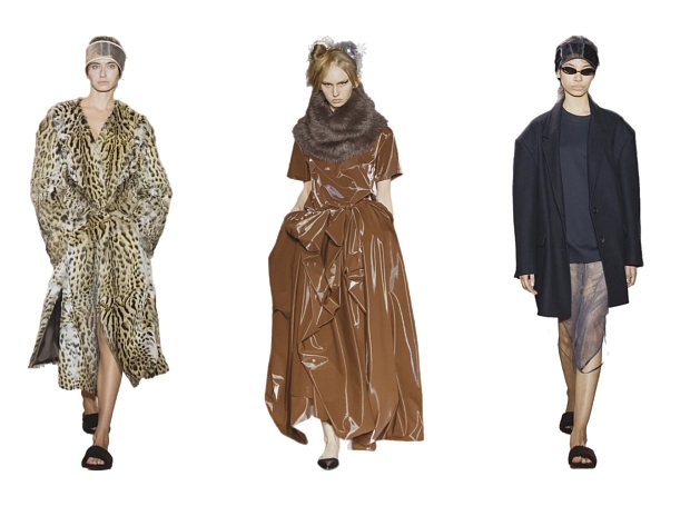 Контраст фактур, элементы викторианской эпохи и эстетика 80-х: чем еще поразили дизайнеры на Московской неделе моды