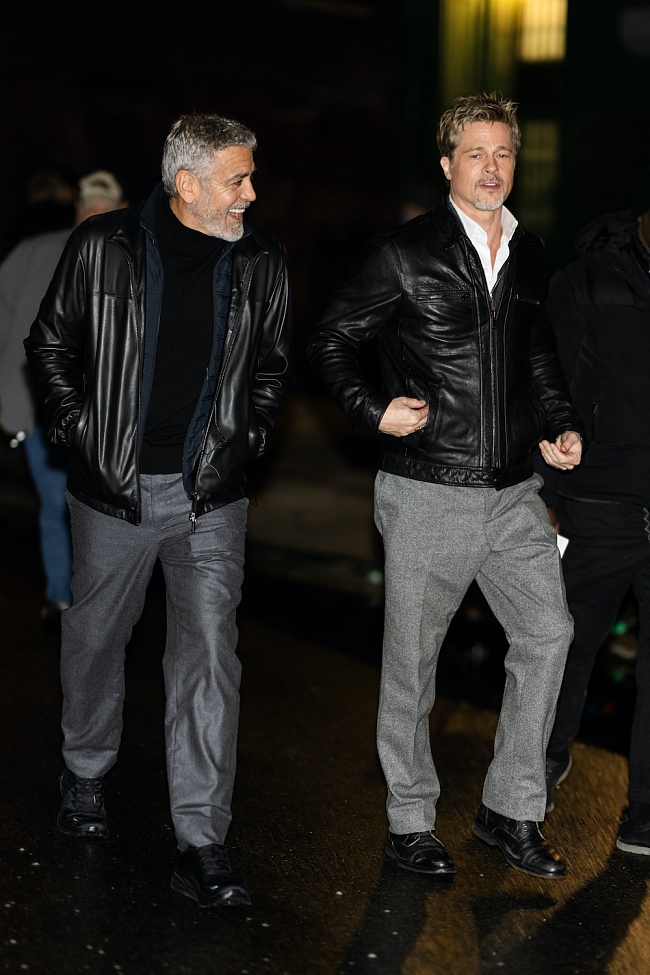 Брэд Питт и Джордж Клуни фото № 2