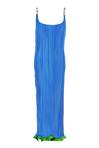 Ультрамариновое платье миди Versace, 110 500 руб. фото № 10