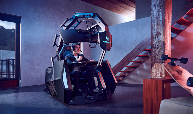 Acer выпустила кресло будущего для игроманов фото № 1