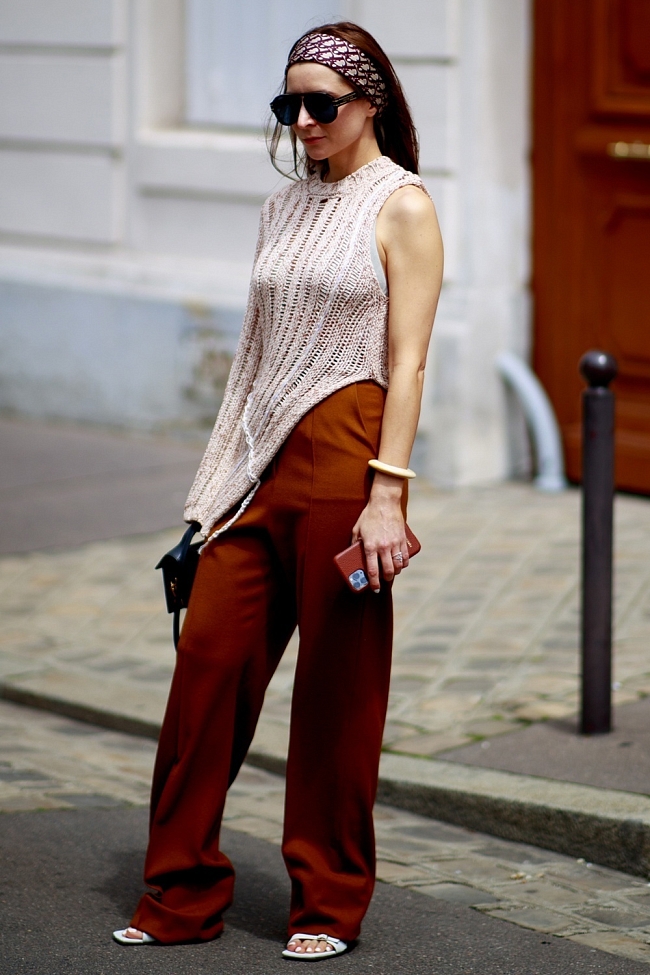 Streetstyle на Неделе Высокой моды в Париже фото № 8