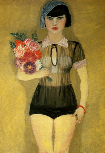 «Девушка с букетом», 1933 фото № 3