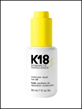 Масло для молекулярного восстановления волос, K18 фото № 5