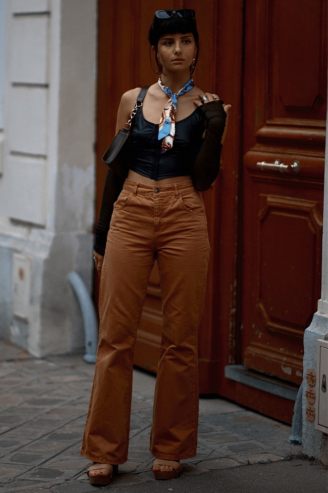 Streetstyle на Неделе Высокой моды в Париже фото № 40