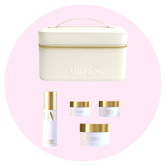 Лимитированный набор Pour La Vie Margy’s Monte Carlo. В наборе — сыворотка, увлажняющий крем, укрепляющая маска и маска «Сияние» фото № 2