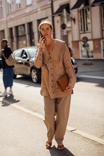 Street Style: главные тренды на Неделе моды в Копенгагене фото № 18