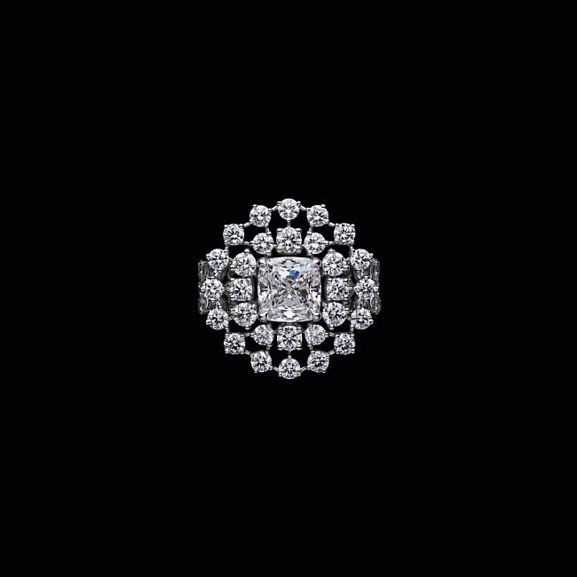 Бриллиантовое кольцо Couture из коллекции Dior Rose фото № 2