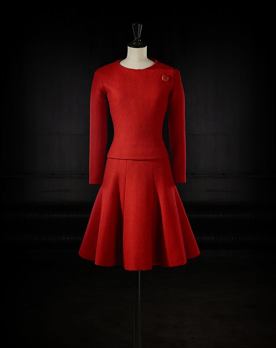 Шерстяной костюм из первой кутюрной коллекции Марка Боана для Dior (1961) фото № 2