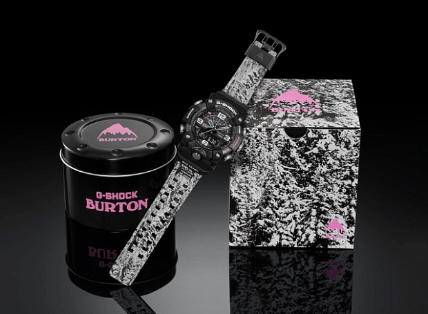 Идеальные часы для активного спорта — в коллаборации Casio G-Shock и Burton