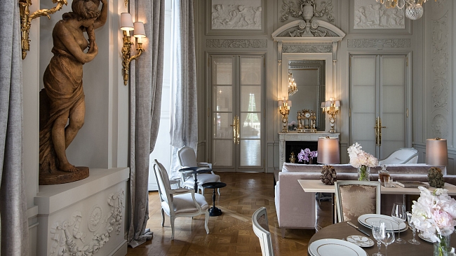 Интерьеры мира: легендарный Hôtel de Crillon, A Rosewood Hotel в Париже фото № 4