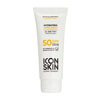 на лето: защита от солнца, без которой не обойдется теплый сезон фото № 11 Солнцезащитный крем для лица и тела SPF50 ICON SKIN фото № 11