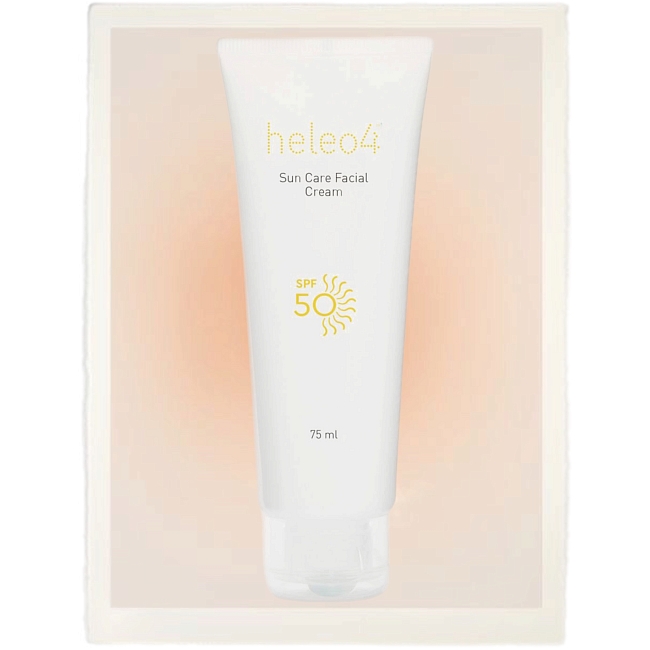 Солнцезащитный крем для лица Sun Care Facial Cream SPF50, Heleo4 фото № 6