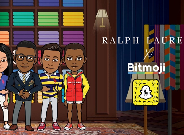 Ralph Lauren выпустили виртуальную коллекцию одежды для аватаров в Snapchat