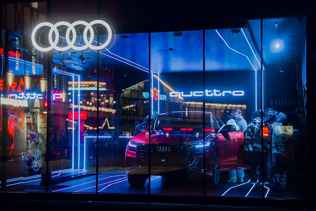 Audi открыли свой павильон на «Роза Хутор» фото № 1